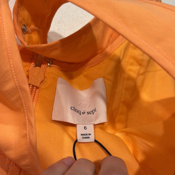 NWT Cinq a Sept Kilah Dress Size 6 - Picture 6 of 6